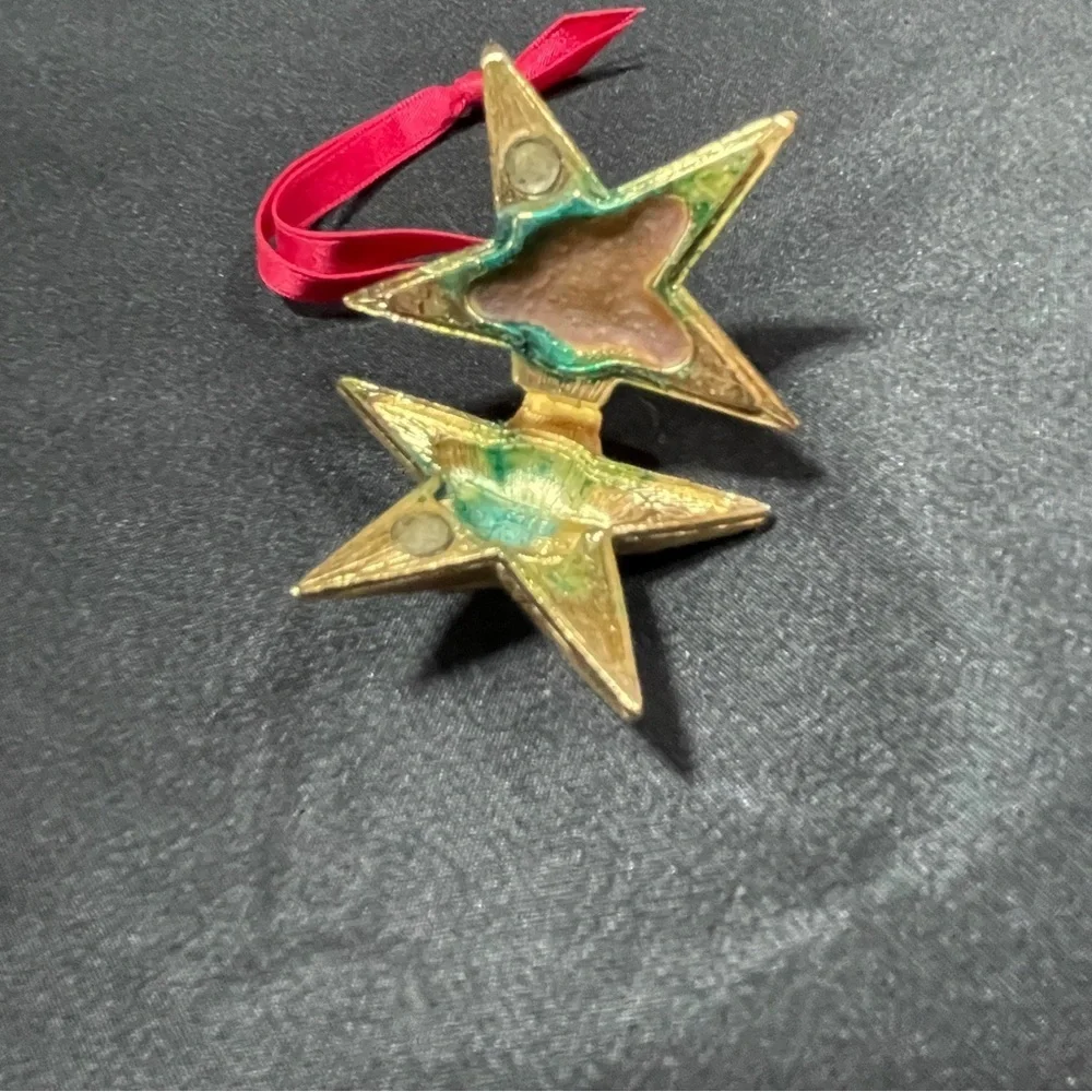 Estee Lauder Gold Holiday Ornament Star